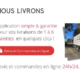 Application de commande pour vos transports