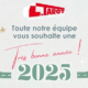 Bonne année 2025